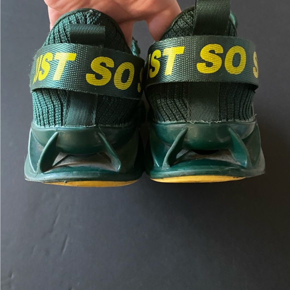 UMYOGO Men Running Shoes Just so so Male Blade-Type Sport Shoes, green, size 39 - Picture 7 of 8